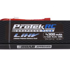 The ProTek R/C 4S 130C Low IR Graphene + HV LCG 4300mAh LiPo Battery