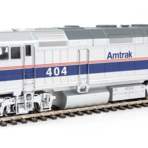 WalthersMainline Amtrak(R) #404 (Phase IV; silver, Wide Blue, Thin Red, White Stripes) Standard DC WalthersMainline #9468