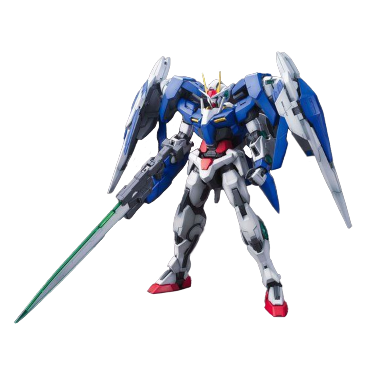 MG GN-0000 + GNR-010 00 Raiser "Mobile Suit Gundam 00" 1/100, Bandai