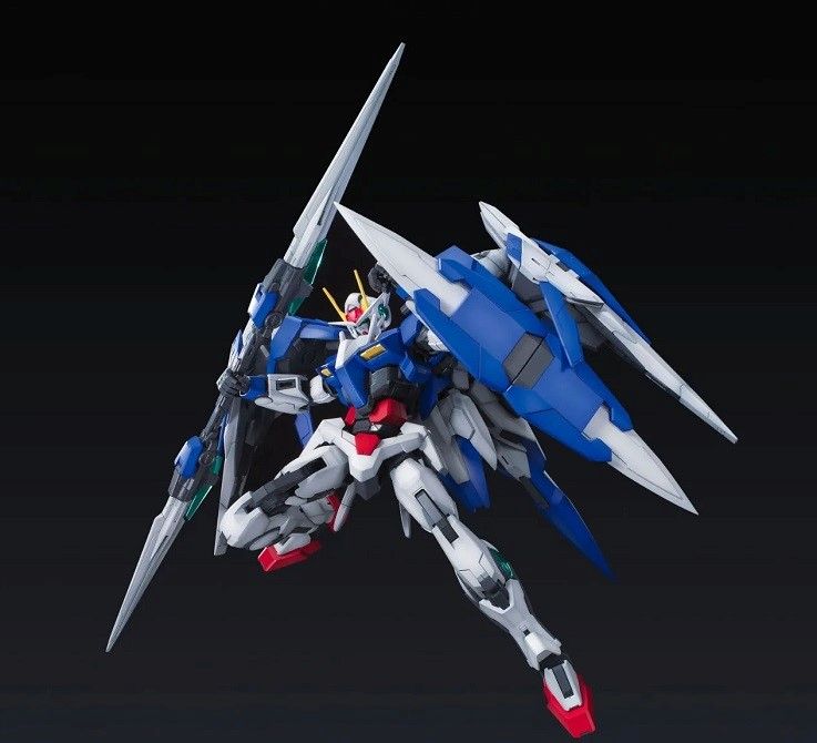 MG GN-0000 + GNR-010 00 Raiser "Mobile Suit Gundam 00" 1/100, Bandai - Image 2