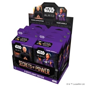 Star Wars: Unlimited - Secrets of Power Spotlight Deck Display