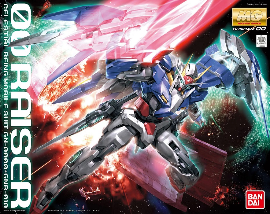 MG GN-0000 + GNR-010 00 Raiser "Mobile Suit Gundam 00" 1/100, Bandai - Image 5