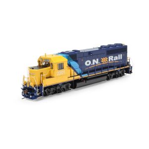 Athearn: Genesis - ATHG64939: HO GP40-2 Locomotive with DCC & Sound, ONT #2201