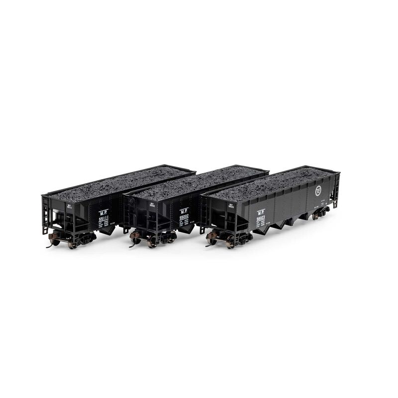 Athearn: Roundhouse - RND88182: HO 40' 4-Bay Offset Hopper with Load, MP (3) - Image 2