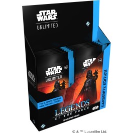 Star Wars: Unlimited - Legends of the Force Carbonite Booster Display