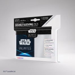 Gamegenic Star Wars: Unlimited Double Sleeving Pack - Space Blue