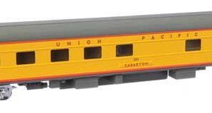WalthersProto 85' Budd 10-6 Sleeper - Lighted - Union Pacific(R) Heritage Fleet, Cabarton; Early w/printed name, number decals