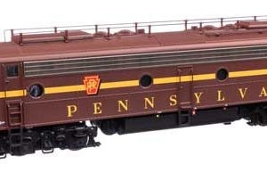 WalthersProto EMD E8A - Standard DC, Pennsylvania Railroad Class EP-22 #5766A (Tuscan, single-stripe)