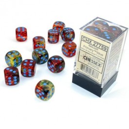 Chessex Nebula Primary Turquoise Luminary 16 MM Set