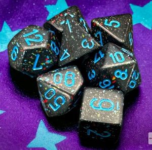 Chessex: Speckled Blue Stars 7-Die Set