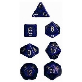Chessex: Speckled Cobalt-Blue 7-Die Set