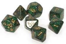 Chessex: Speckled Golden Recon 7-Die Set