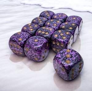 Chessex: Speckled Hurricane 16mm D6 Dice Block