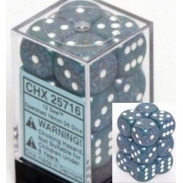 Chessex: Speckled Sea 16mm D6 Dice Block