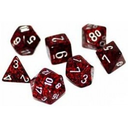 Chessex: Speckled Silver Volcano 7-Die Set