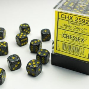 Chessex: Speckled Urban Camo 12mm D6 Dice Block