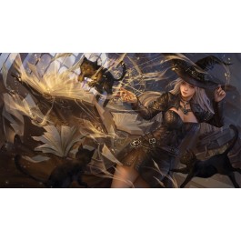 Fantasy North Playmat: Lilibeth's Casual Conjuring (Pre-Order)