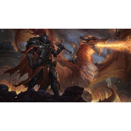 Fantasy North Playmat: Lance Vaal - Dragon Knight Endragos (Pre-Order)