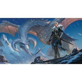 Fantasy North Playmat: Nala Tolbryth - Dragon Knight Dormyr (Pre-Order)