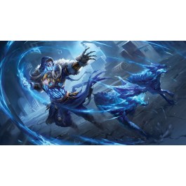 Fantasy North Playmat: Summon - Ice Hounds (Pre-Order)