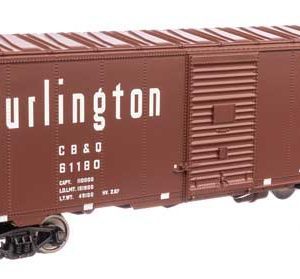 WalthersMainline 40' Association of American Railroads Modernized 1948 Boxcar - Ready to Run, Chicago, Burlington & Quincy #61180