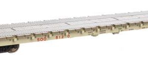 WalthersMainline 60' Pullman-Standard Flatcar - Ready to Run, Soo Line #5124