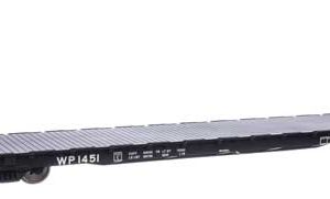 WalthersMainline 68' Bulkhead Flatcar - Ready to Run, Western Pacific(TM) #1451