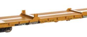 WalthersMainline, HO Scale, Locomotive, Soo Line, TTX TTCX #92302 (Container pedestals; yellow, black, white)