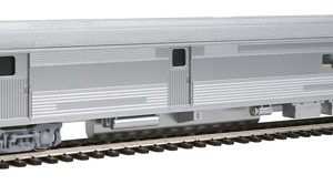 WalthersMainline 85' Budd Baggage-Railway Post Office - Ready To Run, Painted, Unlettered (silver)