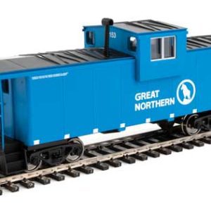 WalthersMainline International Extended Wide-Vision Caboose - Ready to Run, Great Northern #X-153