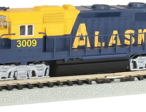 Bachmann Industries EMD GP40 - Standard DC, Alaska Railroad #3009 (blue, yellow)
