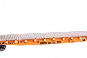 WalthersMainline 53' GSC Bulkhead Flatcar - Ready to Run, Illinois Central Gulf #920212