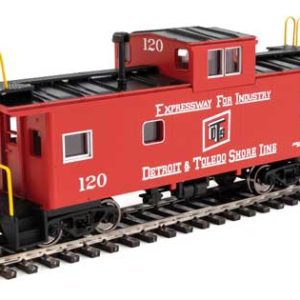 WalthersMainline International Wide-Vision Caboose - Ready to Run, Detroit & Toledo Shore Line #120