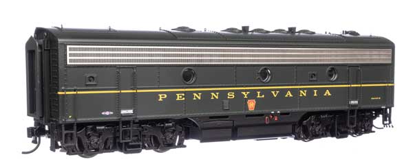 WalthersProto EMD F7B Standard DC, Pennsylvania EH-15 #9840B (Brunswick Green w/Keystone unit numbers)
