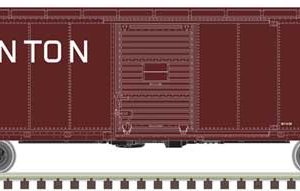 Atlas Model Railroad Co. USRA Steel Rebuilt 40' Boxcar - Ready to Run - Master(R), Canton Railroad #803 (Boxcar Red, white)