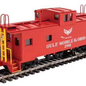 WalthersMainline International Wide-Vision Caboose - Ready to Run, Gulf, Mobile & Ohio #2991
