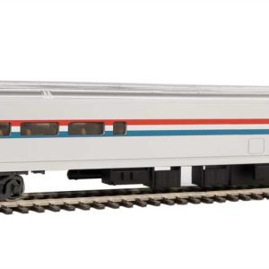WalthersMainline 85' Horizon Cafe/Club Food Service Car - Ready to Run, Amtrak(R) (Phase III; Equal Red, White, Blue Stripes)