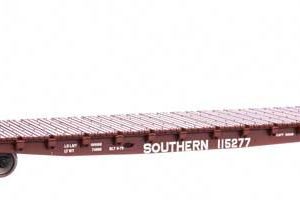 WalthersMainline 53' GSC Bulkhead Flatcar - Ready to Run, Southern #115277
