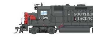 Broadway Limited Imports EMD GP35 Low Nose - Sound and DCC - Paragon4(TM), Southern Pacific #6629 (gray, red)