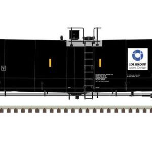 Atlas Model Railroad Co. Trinity 25,500-Gallon Tank Car - Ready to Run - Master(R), IOI Group TILX #252202 (black, white, blue)