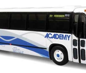 Iconic Replicas 1987-1994 TMC RTS Transit Bus - Assembled, Academy (white, blue)