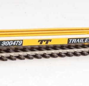 WalthersMainline 85' General American G85 Flatcar - Ready to Run, GTTX (Yellow) #300479