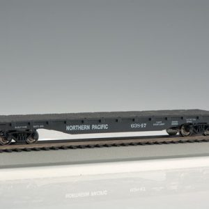 Bachmann Industries 52' Flatcar - Ready to Run - Silver Series(R), Northern Pacific