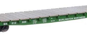 WalthersMainline 53' GSC Flatcar - Ready to Run, Burlington Northern #612898