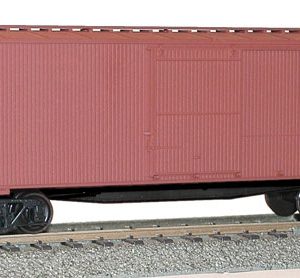 Accurail Inc 36' Double-Sheathed Wood Boxcar w/Steel Roof, Ends, Fishbelly Underframe - Kit,  Undecorated