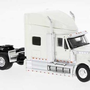 Brekina Automodelle 2010 International Lonestar Sleeper-Cab Semi Tractor - Assembled, White