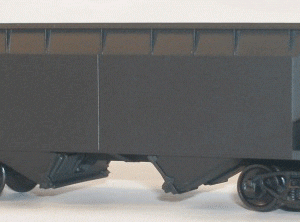 Accurail Inc 50-Ton Offset-Side 2-Bay Hopper - Kit, Undecorated