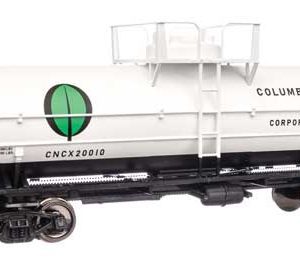 WalthersMainline 36' 10,000-Gallon Insulated Tank Car w/Large Dome, Bolted Jacket - Ready to Run, Columbia Nitrogen CNCX #20010