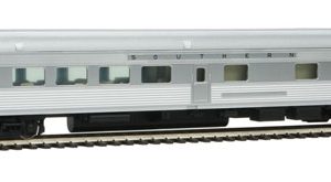 WalthersMainline 85' Budd Observation - Ready To Run, Southern Railway (silver)