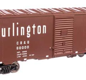 WalthersMainline 40' Association of American Railroads Modernized 1948 Boxcar - Ready to Run, Chicago, Burlington & Quincy #60784
